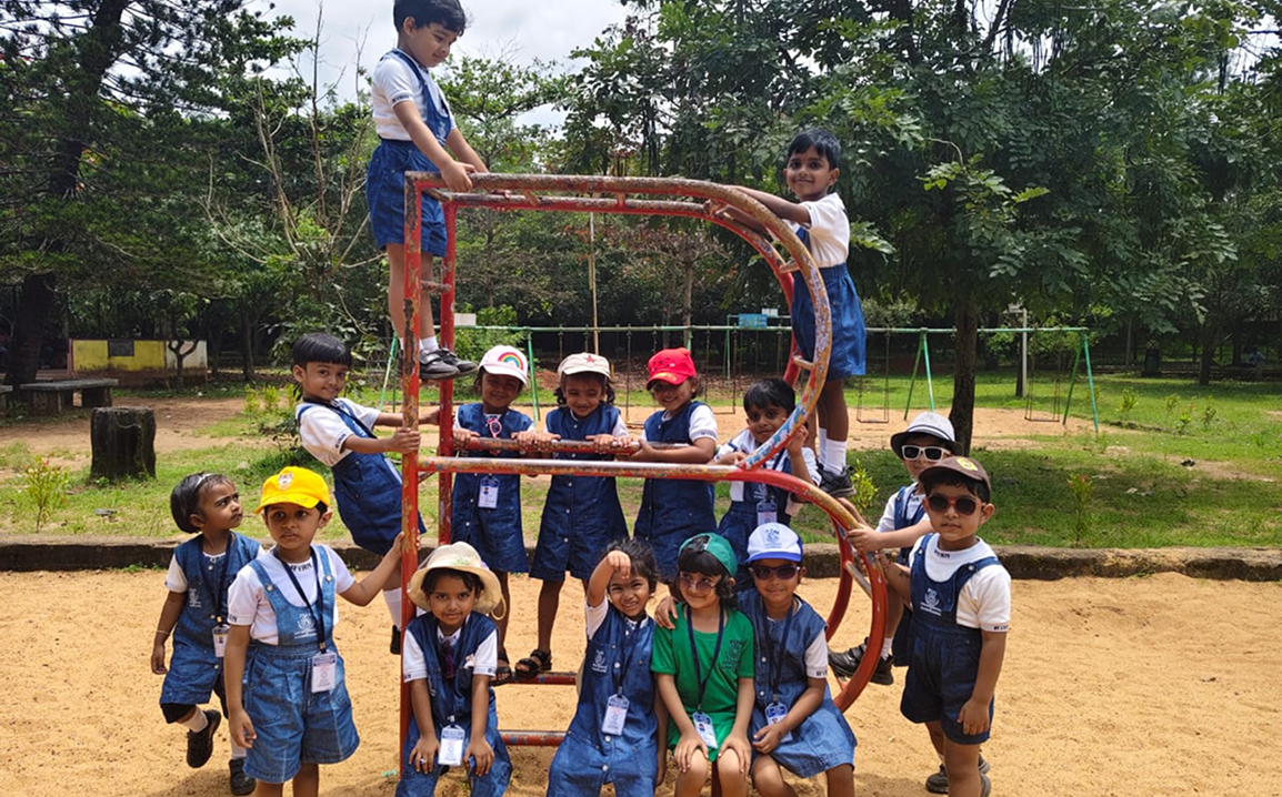Our little Montessori stars had a joyful day at Kadri Park
